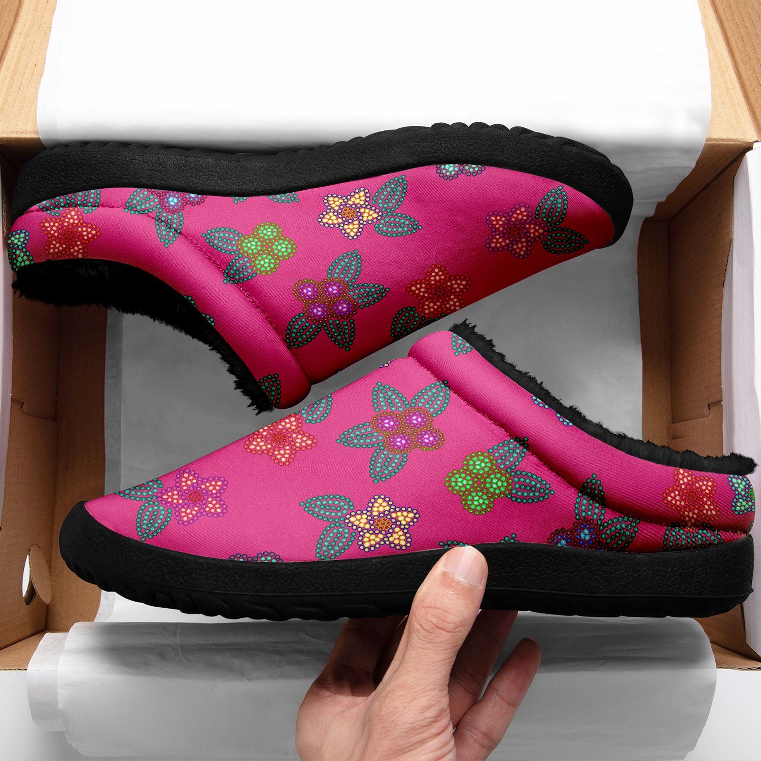 Berry Flowers Ikinnii Indoor Slipper 49 Dzine 