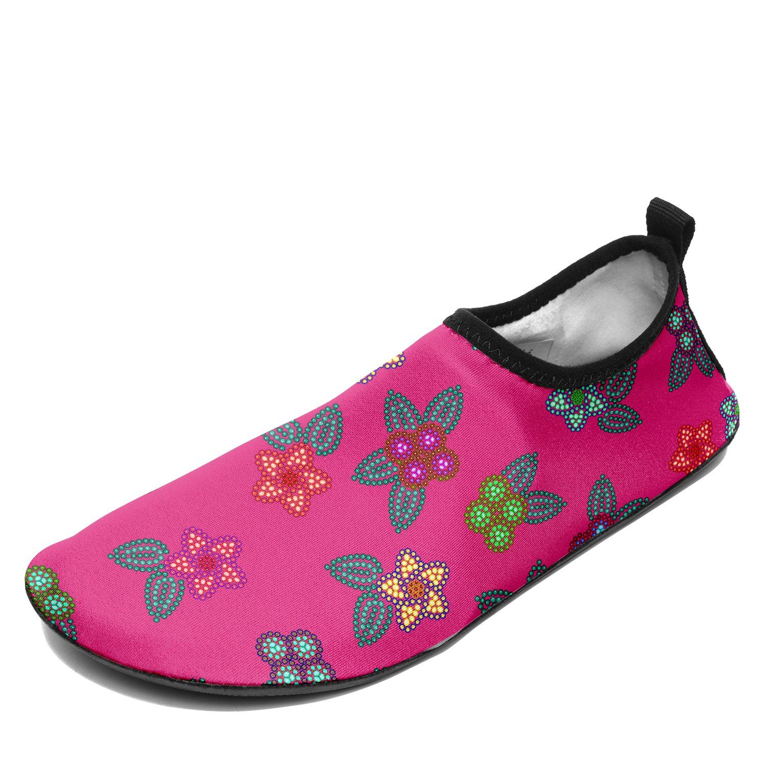 Berry Flowers Sockamoccs Slip On Shoes Herman 