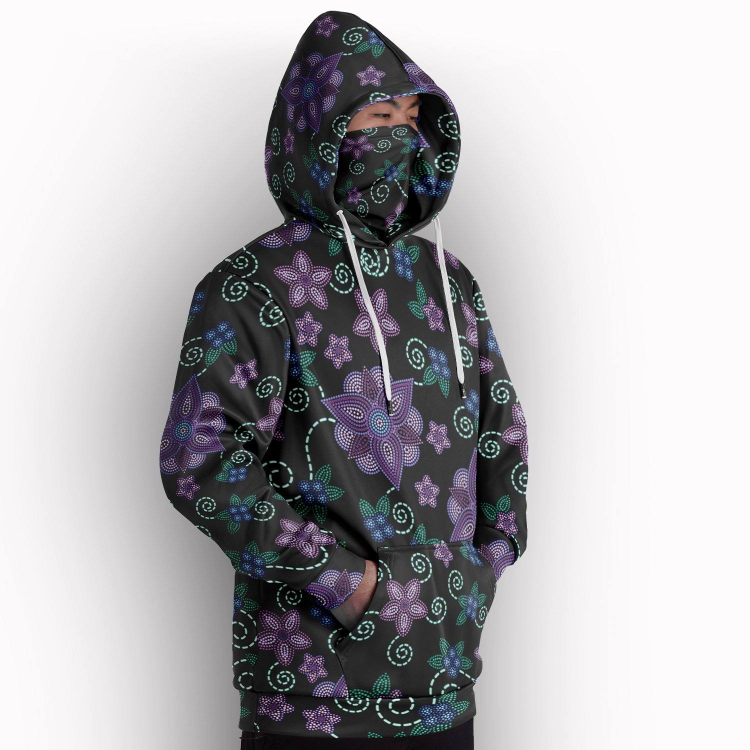 Berry Picking Hoodie with Face Cover 49 Dzine 