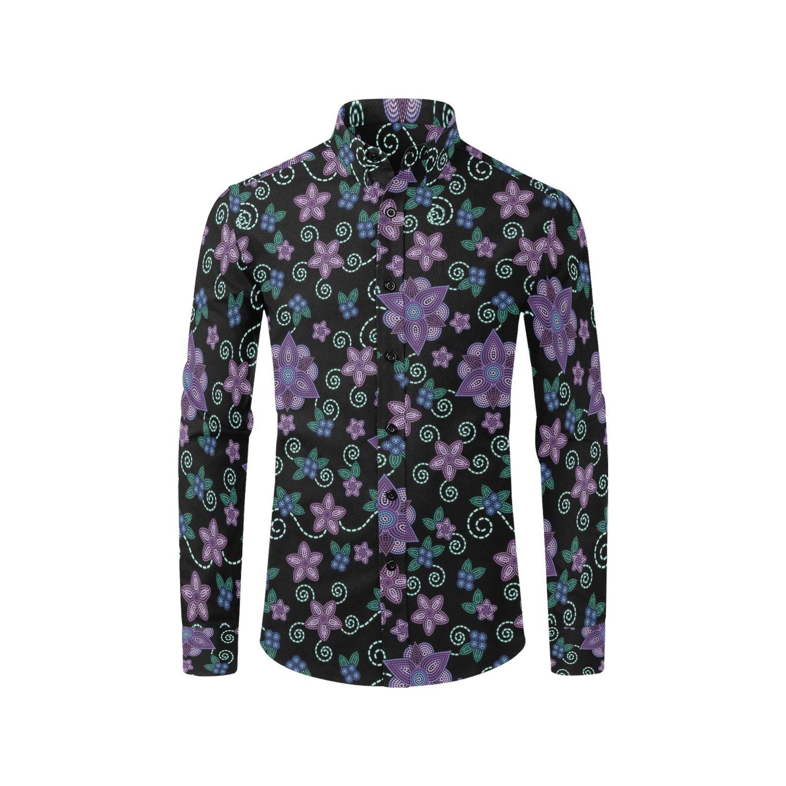 Berry Picking Men's All Over Print Casual Dress Shirt (Model T61) Men's Dress Shirt (T61) e-joyer 