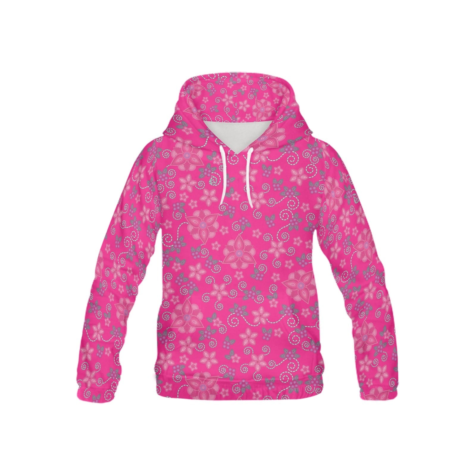 Berry Picking Pink All Over Print Hoodie for Kid (USA Size) (Model H13) All Over Print Hoodie for Kid (H13) e-joyer 