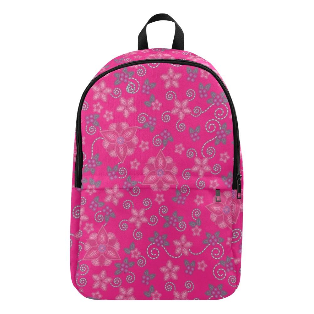 Berry Picking Pink Fabric Backpack for Adult (Model 1659) Casual Backpack for Adult (1659) e-joyer 