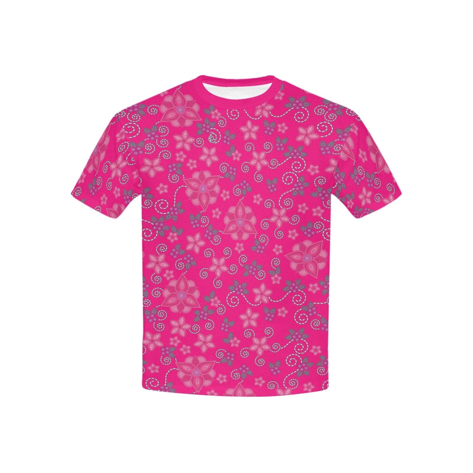 Berry Picking Pink Kids' All Over Print T-shirt (USA Size) (Model T40) All Over Print T-shirt for Kid (T40) e-joyer 