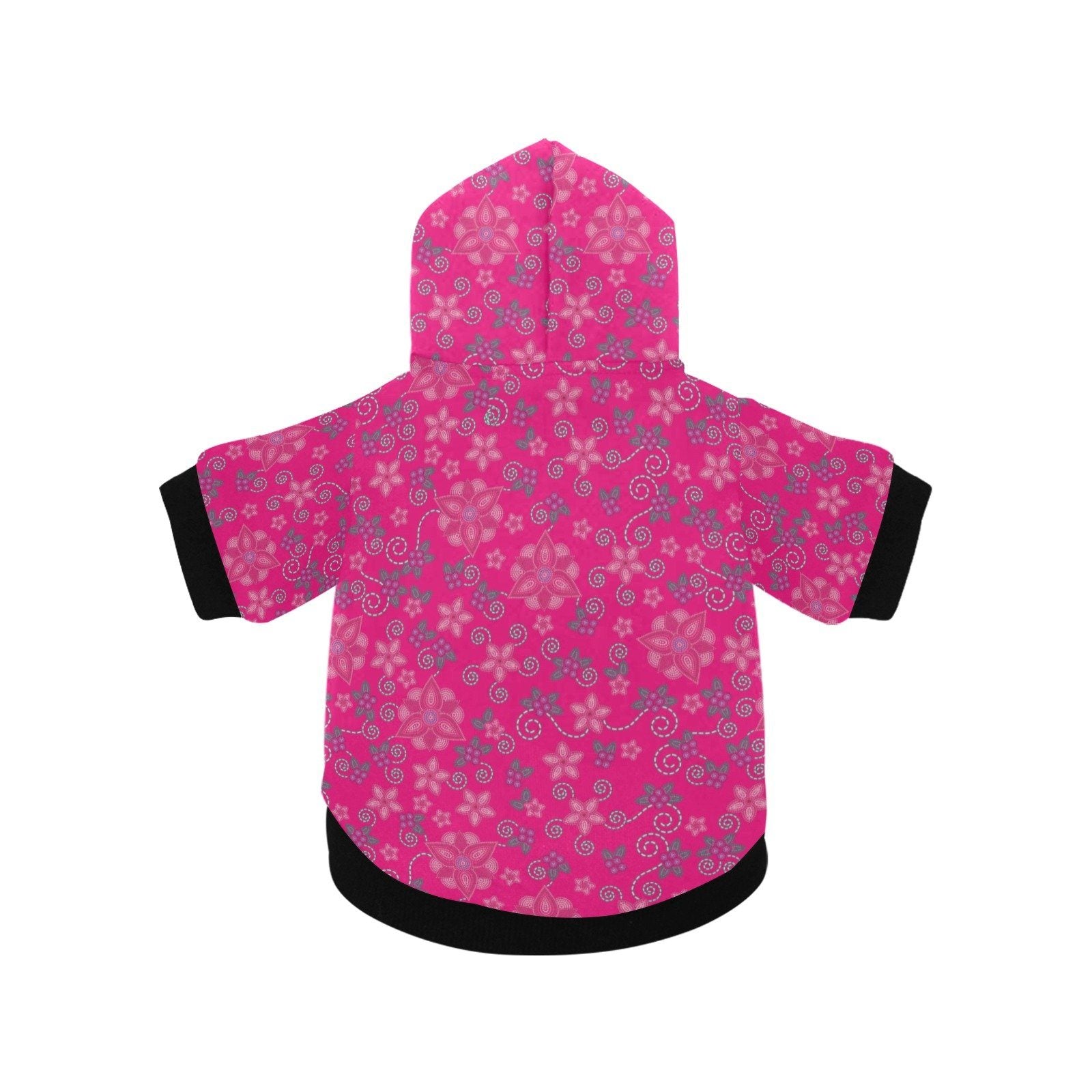 Berry Picking Pink Pet Dog Hoodie Pet Dog Hoodie e-joyer 