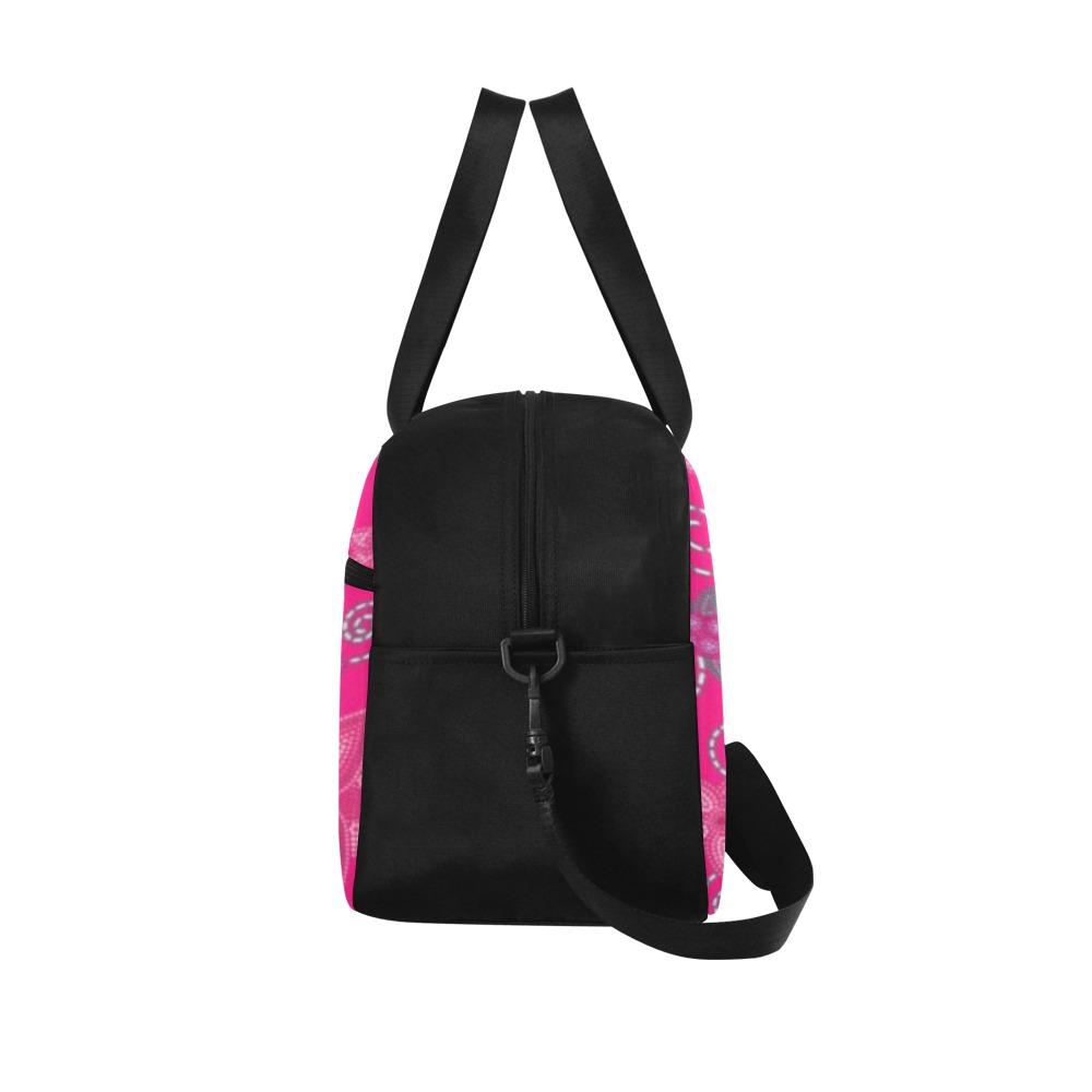 Berry Picking Pink Weekend Travel Bag (Model 1671) bag e-joyer 