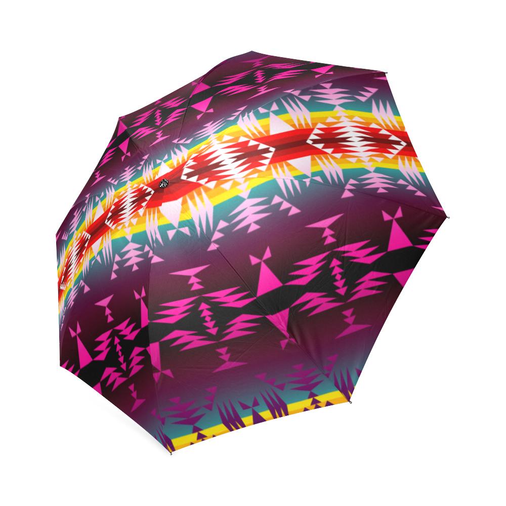 Between the Appalachian Mountains Foldable Umbrella Foldable Umbrella e-joyer 