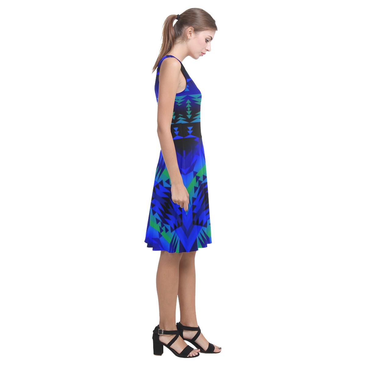 Between the Blue Ridge Mountains Atalanta Casual Sundress(Model D04) Atalanta Sundress (D04) e-joyer 