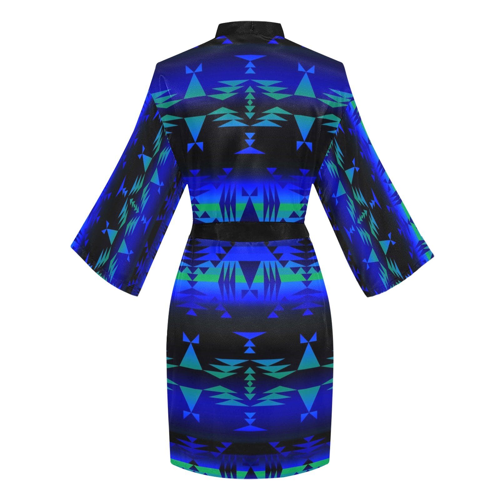 Between the Blue Ridge Mountains Long Sleeve Kimono Robe Long Sleeve Kimono Robe e-joyer 