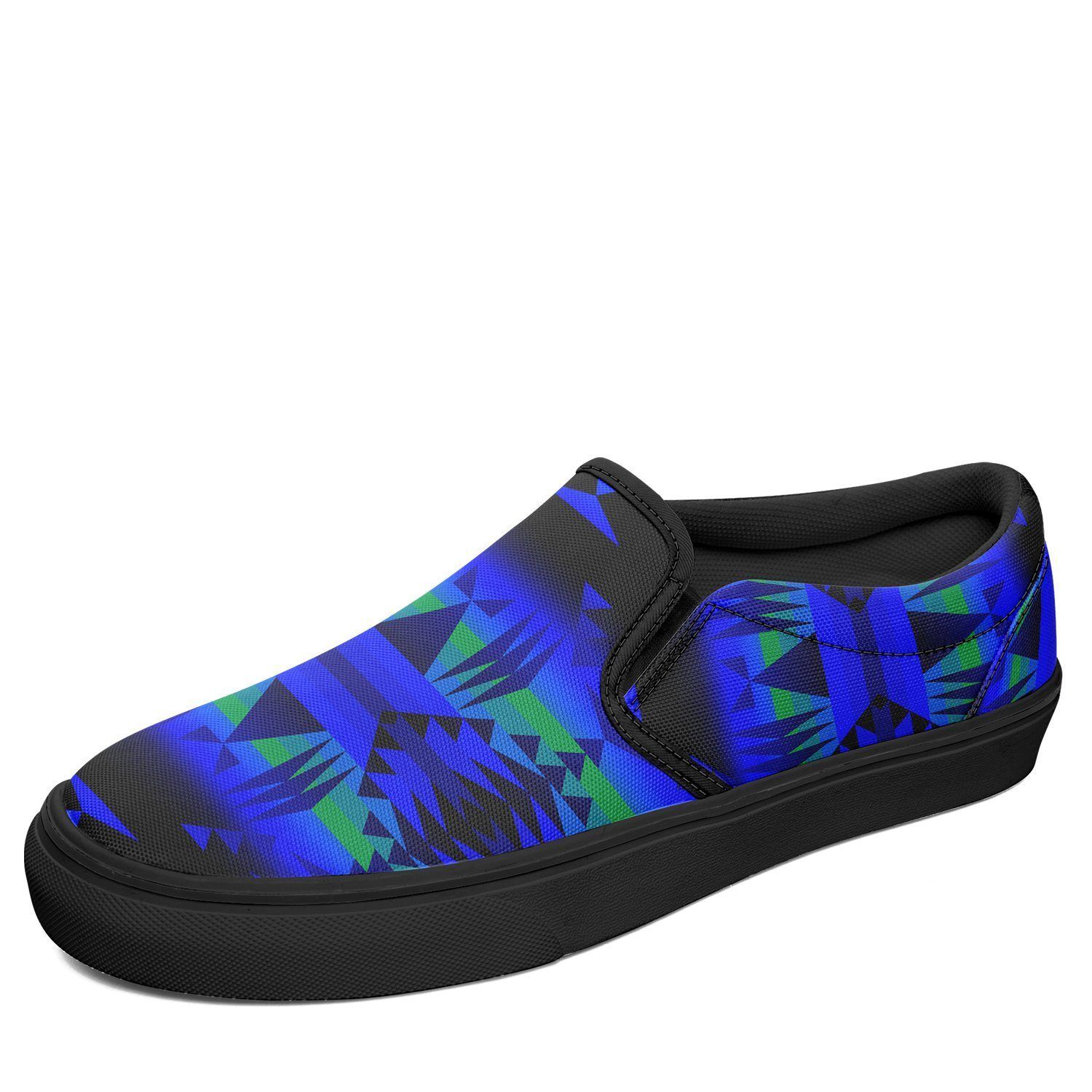 Between the Blue Ridge Mountains Otoyimm Kid's Canvas Slip On Shoes 49 Dzine US Youth 1 / EUR 32 Black Sole 