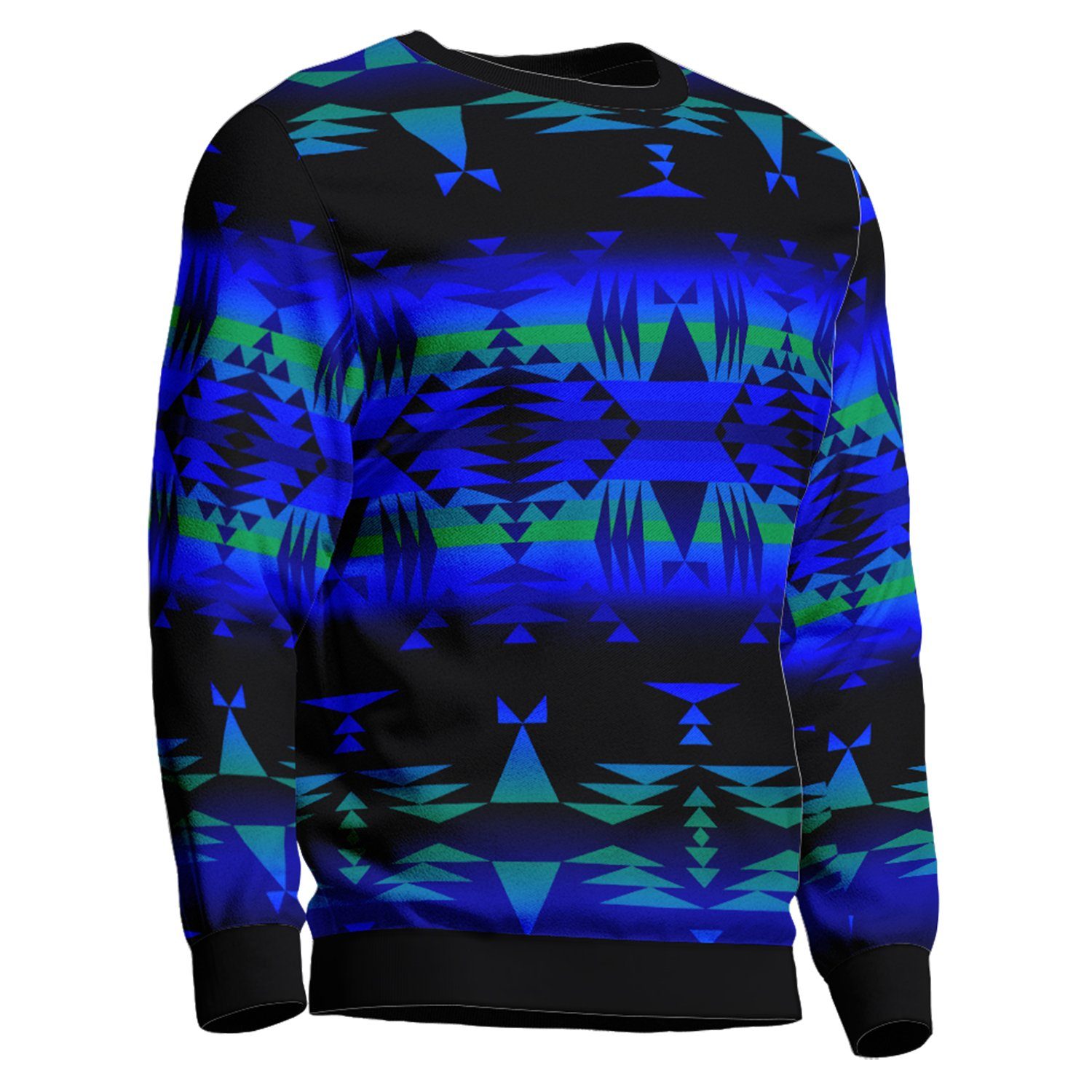 Between the Blue Ridge Mountains Unisex Crewneck Long Sleeve Top 49 Dzine 