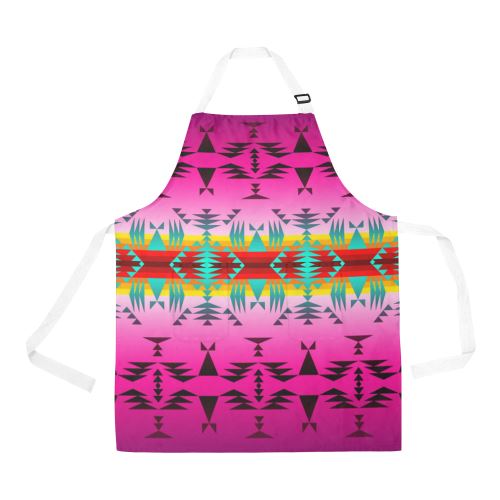 Between the Cascade Mountains All Over Print Apron All Over Print Apron e-joyer 