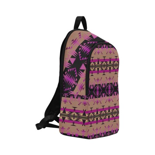Between the Mountains Berry Fabric Backpack for Adult (Model 1659) Casual Backpack for Adult (1659) e-joyer 