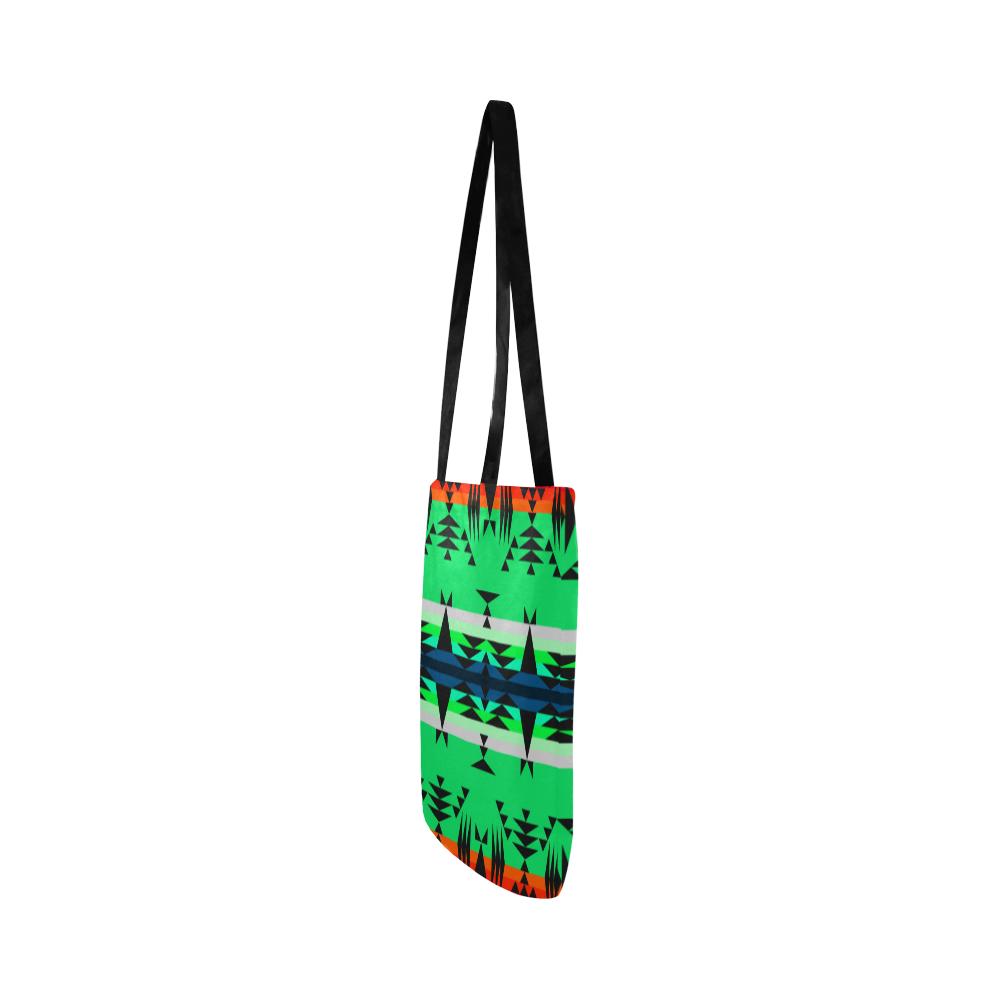 Between the Mountains Deep Lake Reusable Shopping Bag Model 1660 (Two sides) Shopping Tote Bag (1660) e-joyer 