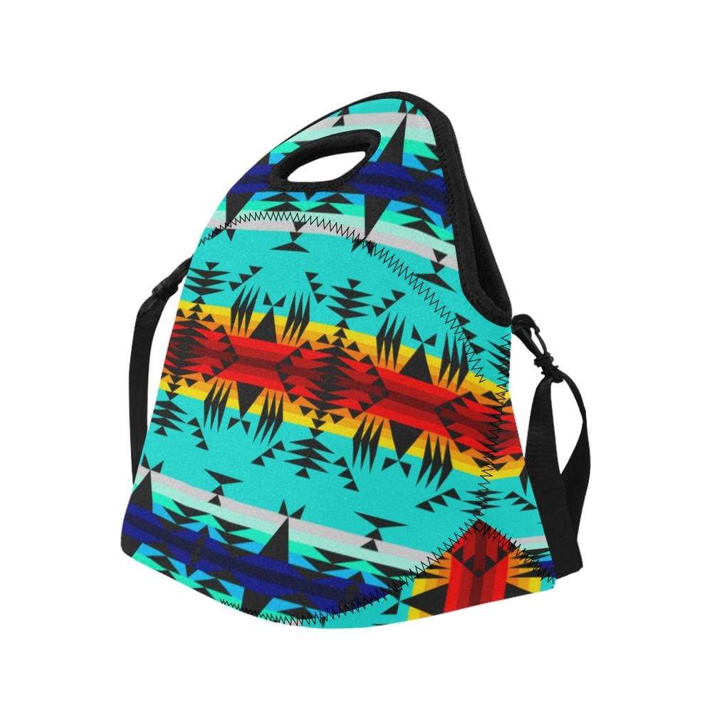 Between the Mountains Neoprene Lunch Bag/Large (Model 1669) Neoprene Lunch Bag/Large (1669) e-joyer 