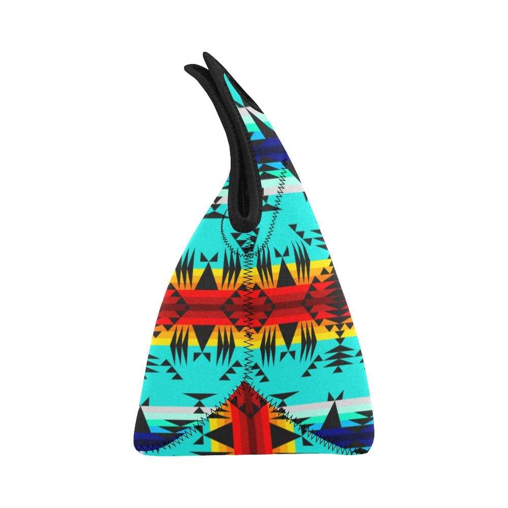 Between the Mountains Neoprene Lunch Bag/Small (Model 1669) Neoprene Lunch Bag/Small (1669) e-joyer 