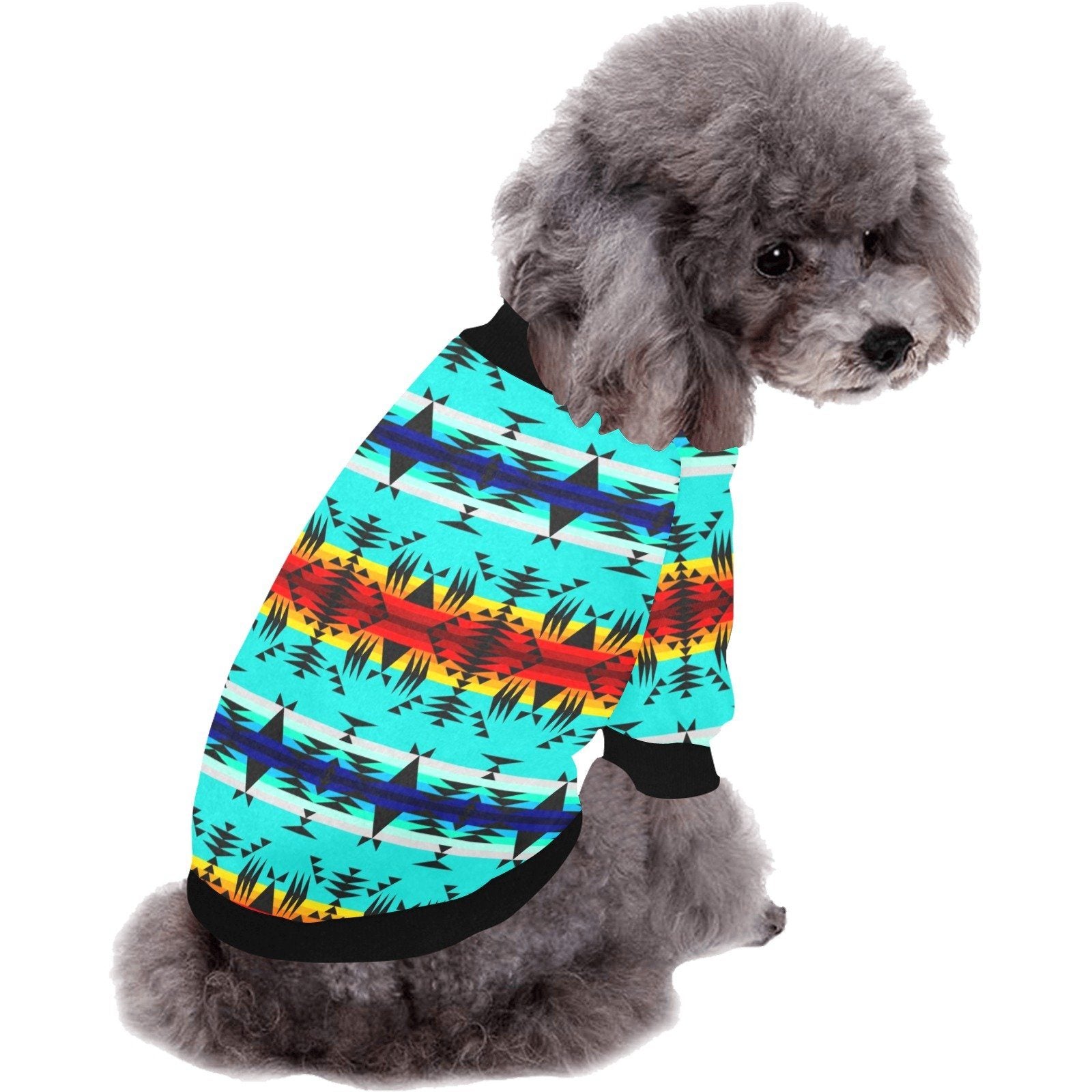 Between the Mountains Pet Dog Round Neck Shirt Pet Dog Round Neck Shirt e-joyer 