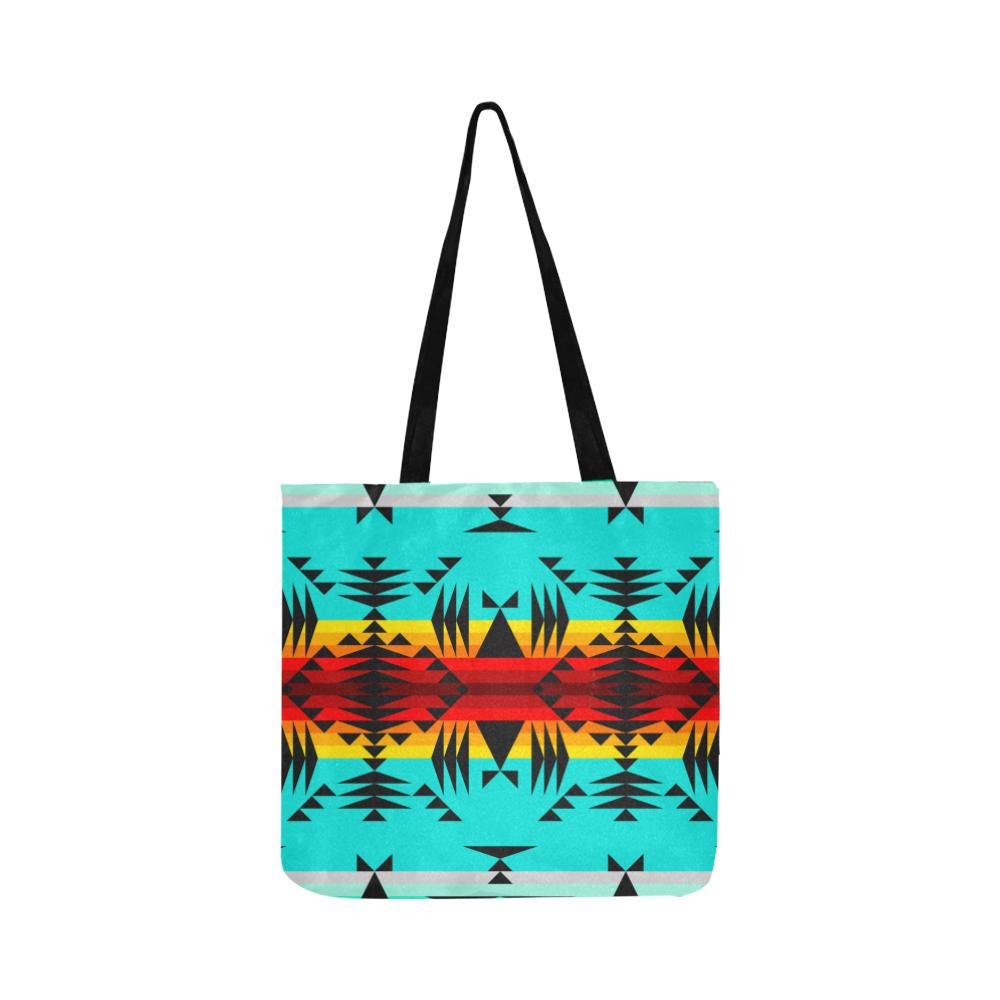 Between the Mountains Reusable Shopping Bag Model 1660 (Two sides) Shopping Tote Bag (1660) e-joyer 