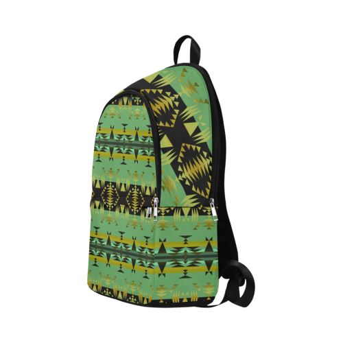 Between the Mountains Sage Fabric Backpack for Adult (Model 1659) Casual Backpack for Adult (1659) e-joyer 