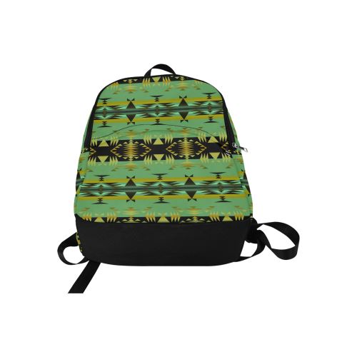 Between the Mountains Sage Fabric Backpack for Adult (Model 1659) Casual Backpack for Adult (1659) e-joyer 
