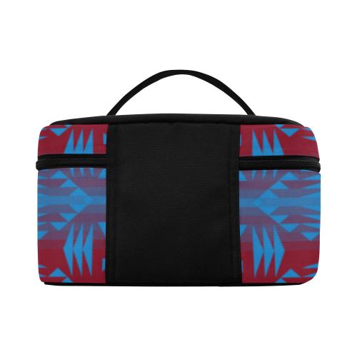 Between the Mountains Sierra Deep lake Cosmetic Bag/Large (Model 1658) Cosmetic Bag e-joyer 