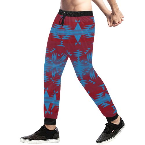 Between the Mountains Sierra Deep Lake Men's All Over Print Sweatpants (Model L11) Men's All Over Print Sweatpants (L11) e-joyer 