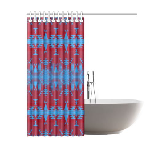 Between the Mountains Sierra Deep Lake Shower Curtain 60"x72" Shower Curtain 60"x72" e-joyer 