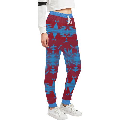 Between the Mountains Sierra Deep Lake Women's All Over Print Sweatpants (Model L11) Women's All Over Print Sweatpants (L11) e-joyer 