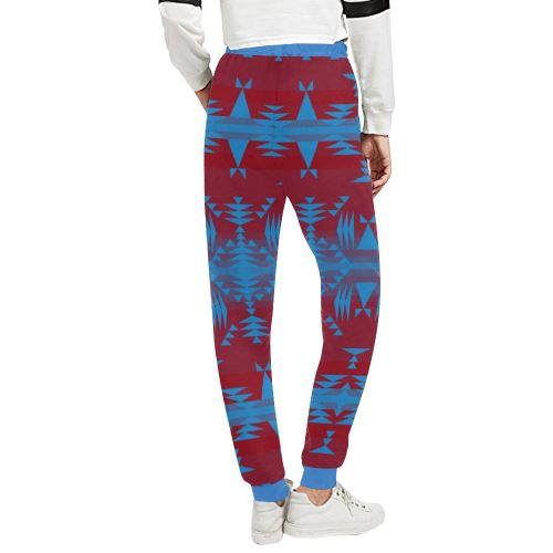 Between the Mountains Sierra Deep Lake Women's All Over Print Sweatpants (Model L11) Women's All Over Print Sweatpants (L11) e-joyer 