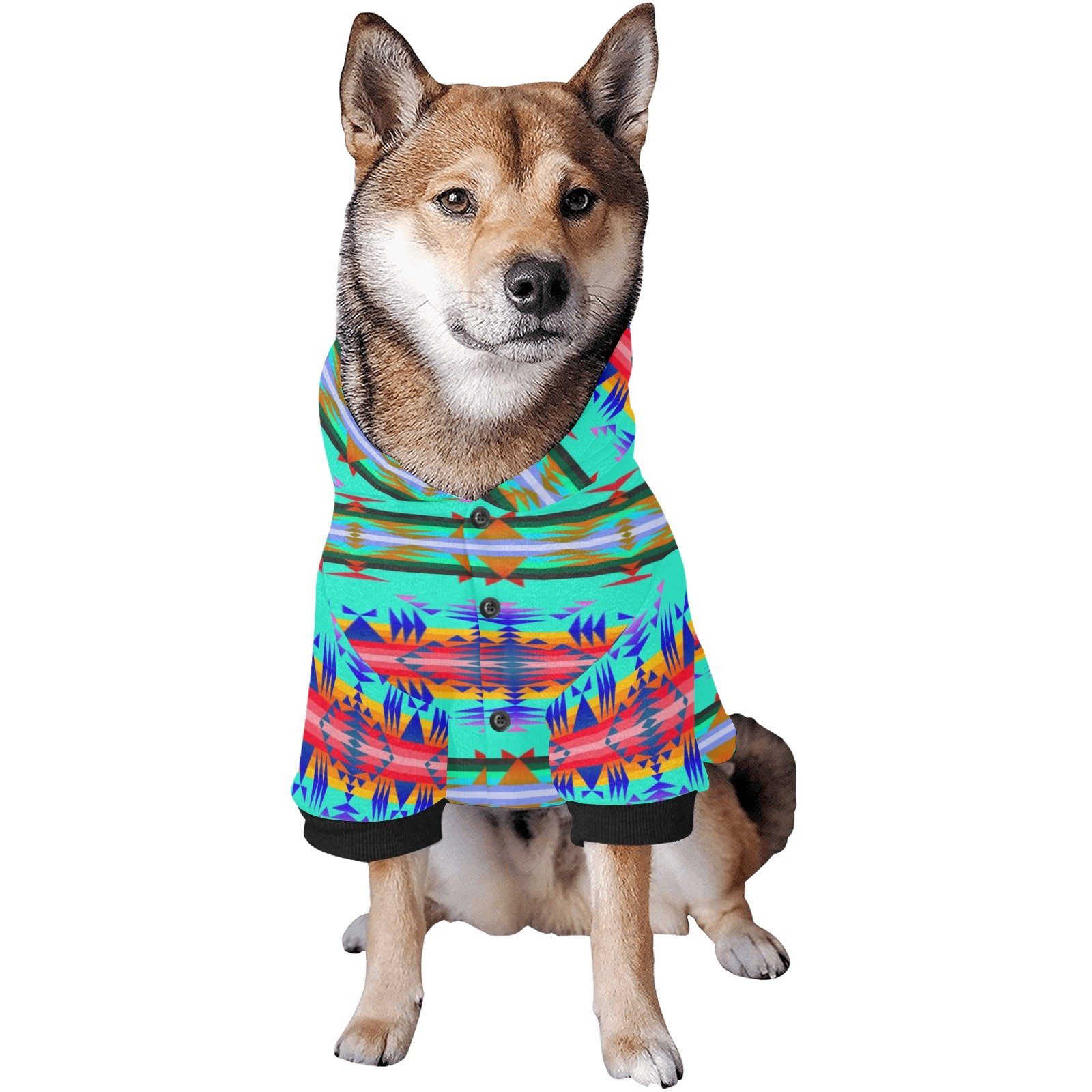 Between the Mountains Spring Pet Dog Hoodie Pet Dog Hoodie e-joyer 