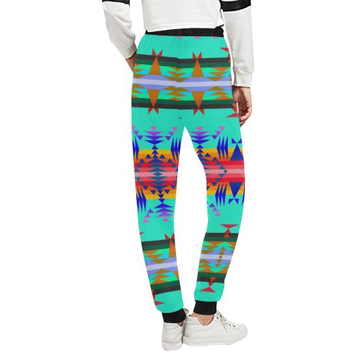 Between the Mountains Spring Women's All Over Print Sweatpants (Model L11) Women's All Over Print Sweatpants (L11) e-joyer 