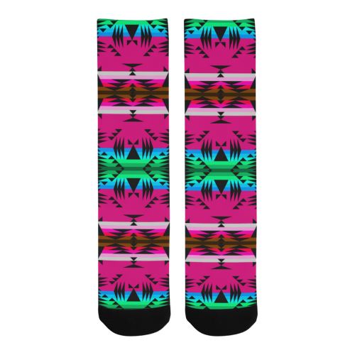 Between the Mountains Sunset Trouser Socks Socks e-joyer 