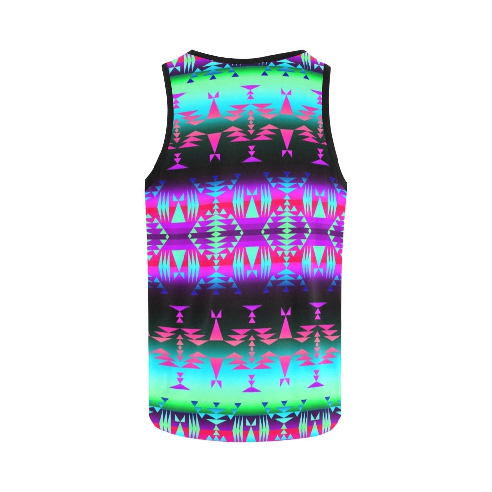 Between the Rocky Mountains All Over Print Tank Top for Women (Model T43) All Over Print Tank Top for Women (T43) e-joyer 