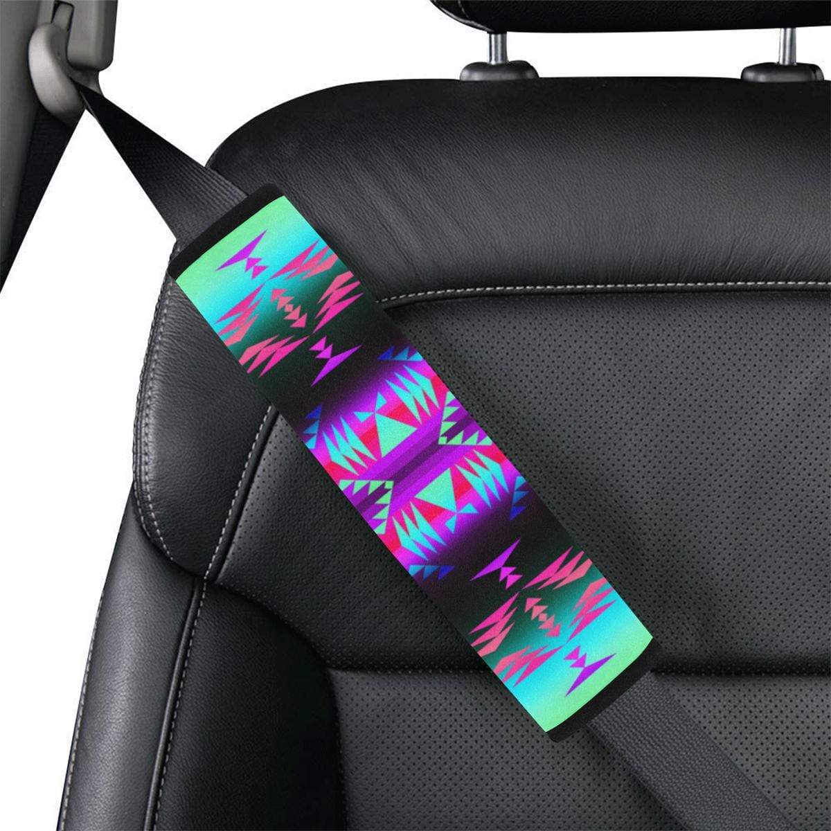 Between the Rocky Mountains Car Seat Belt Cover 7''x12.6'' Car Seat Belt Cover 7''x12.6'' e-joyer 