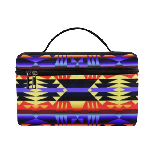 Between the San Juan Mountains Cosmetic Bag/Large (Model 1658) Cosmetic Bag e-joyer 