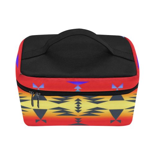 Between the San Juan Mountains Cosmetic Bag/Large (Model 1658) Cosmetic Bag e-joyer 