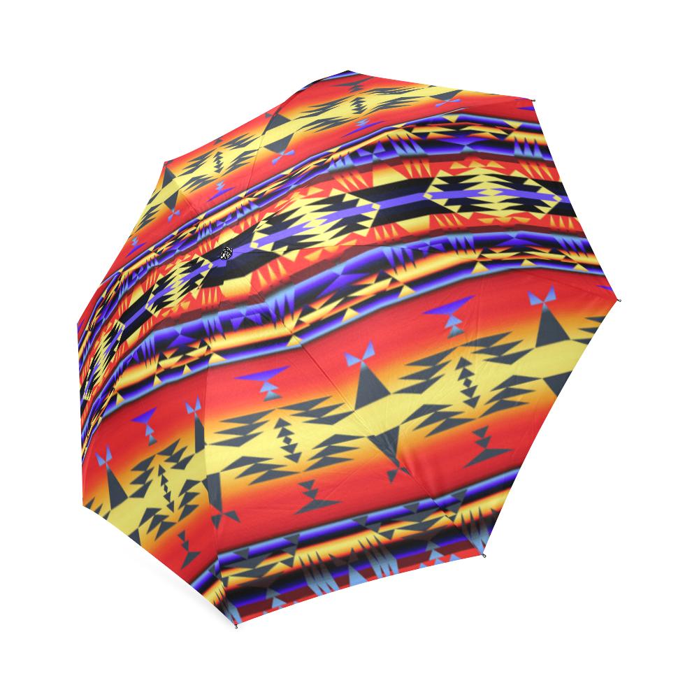 Between the San Juan Mountains Foldable Umbrella Foldable Umbrella e-joyer 