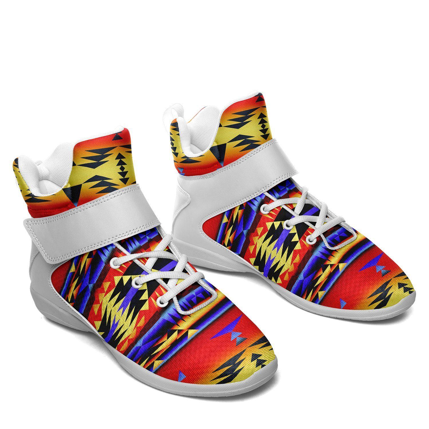 Between the San Juan Mountains Ipottaa Basketball / Sport High Top Shoes - White Sole 49 Dzine 