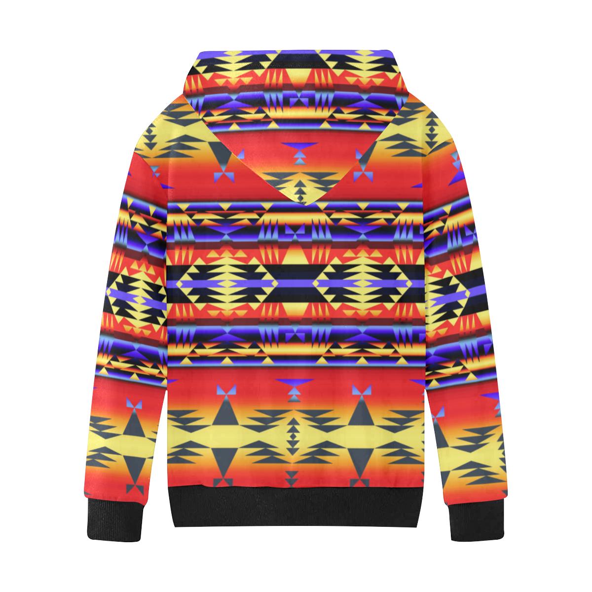 Between the San Juan Mountains Kids' All Over Print Hoodie (Model H38) Kids' AOP Hoodie (H38) e-joyer 