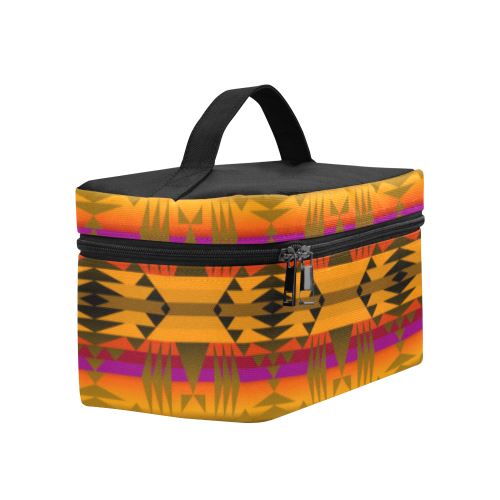 Between the Sierra Mountains Cosmetic Bag/Large (Model 1658) Cosmetic Bag e-joyer 