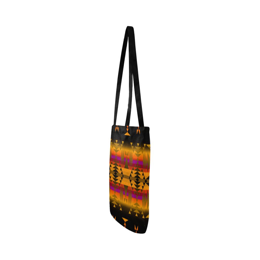 Between the Sierra Mountains Reusable Shopping Bag Model 1660 (Two sides) Shopping Tote Bag (1660) e-joyer 