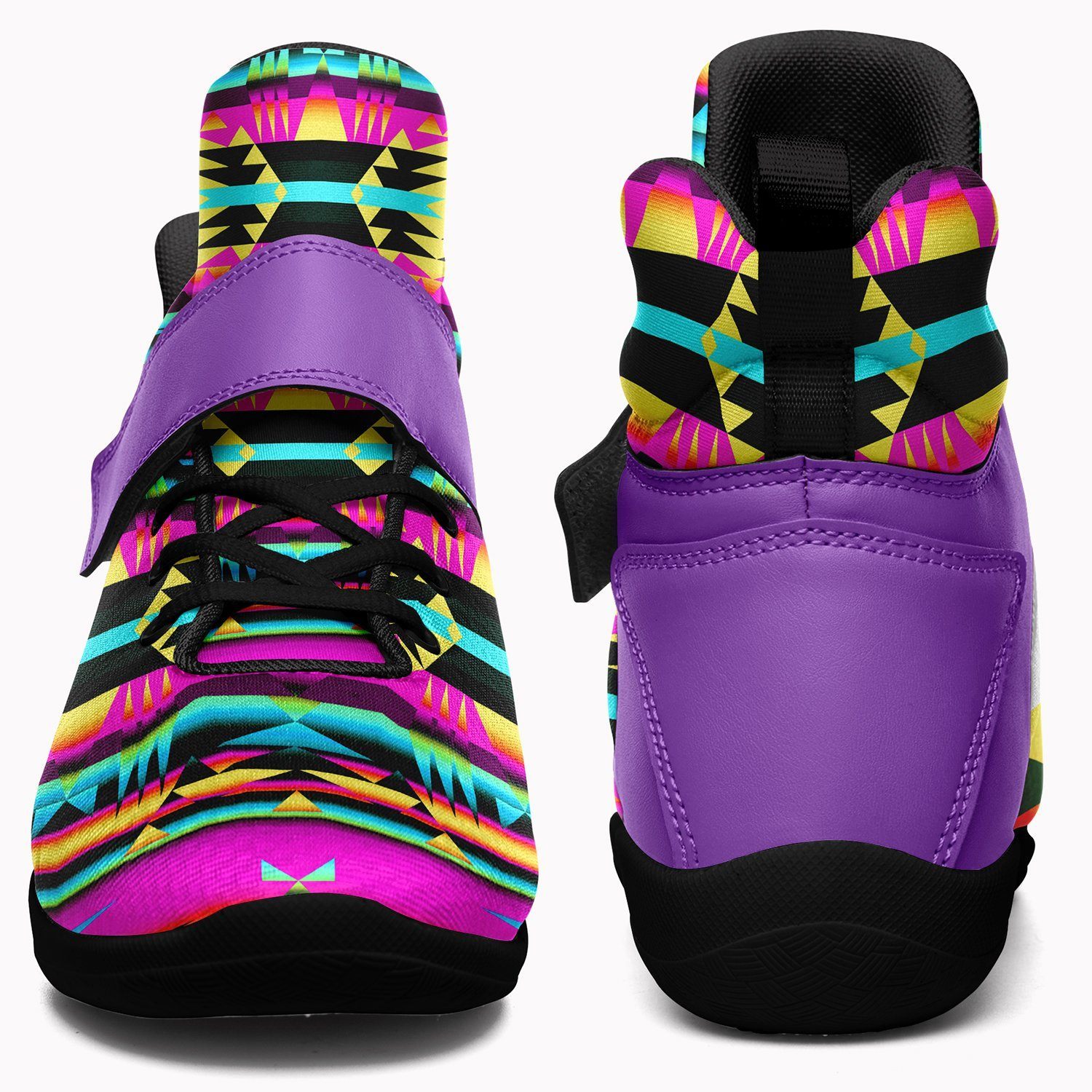 Between the Sunset Mountains Ipottaa Basketball / Sport High Top Shoes - Black Sole 49 Dzine 