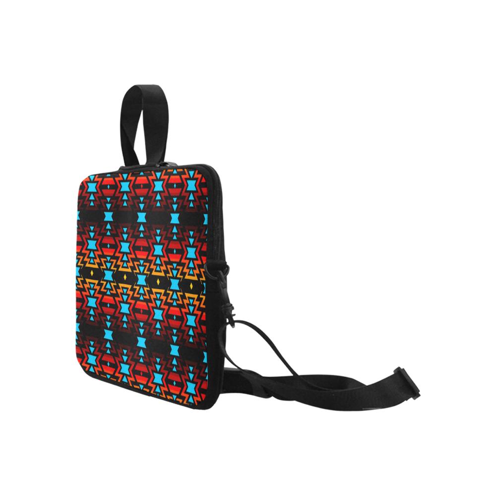 Big Pattern Fire Colors and Sky Laptop Handbags 17" Laptop Handbags 17&quot; e-joyer 