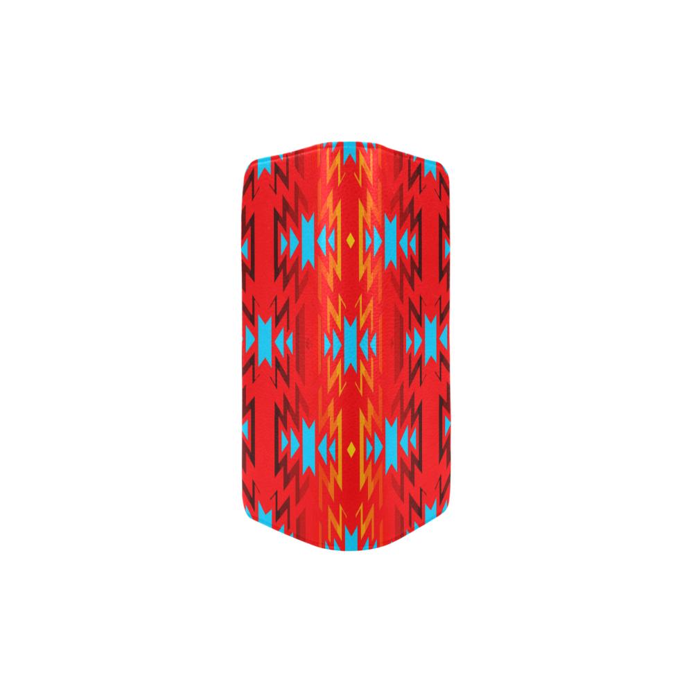 Big Pattern Fire Colors and Sky Sierra Women's Clutch Purse (Model 1637) Women's Clutch Purse (1637) e-joyer 