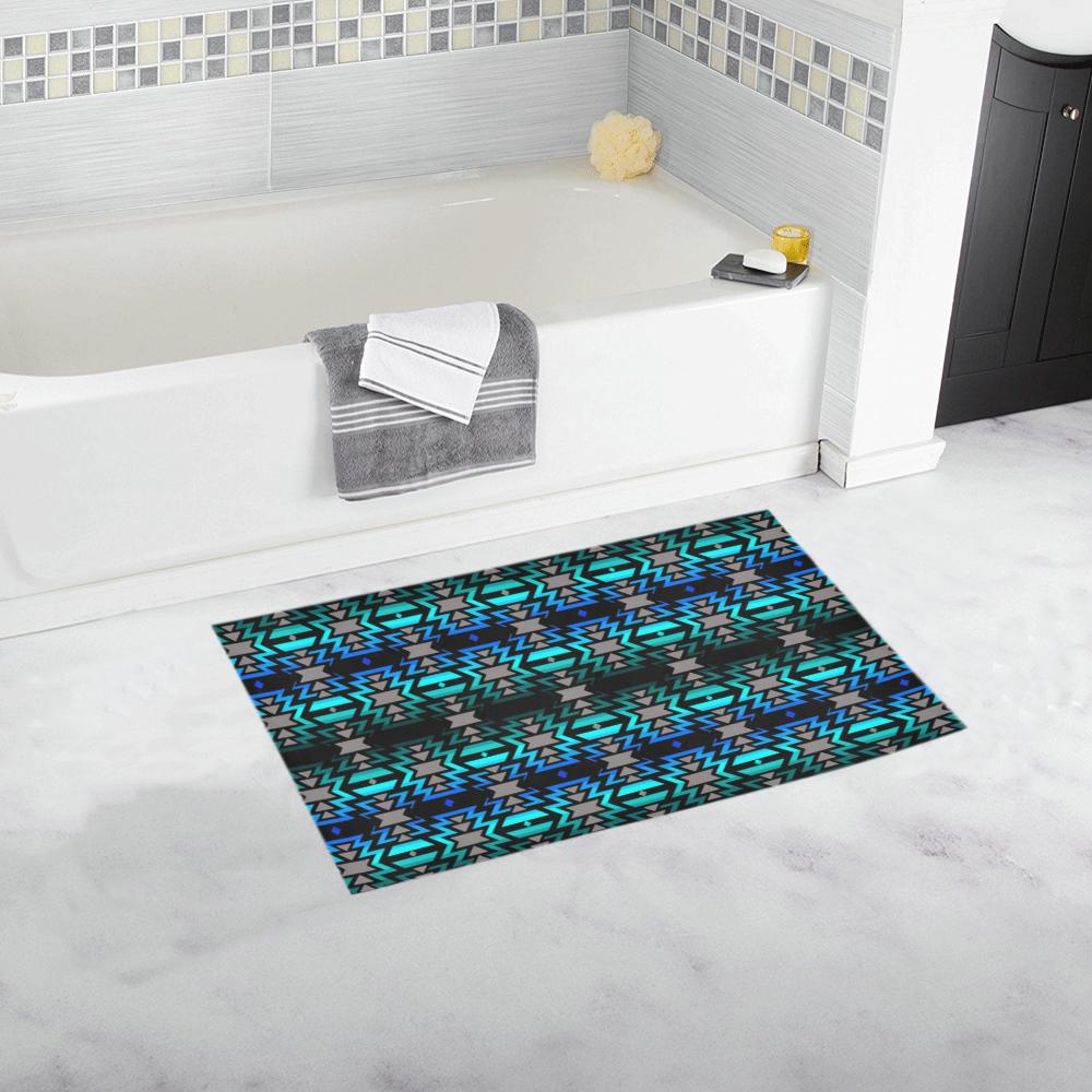 Black Fire Northern Lights Bath Rug 16''x 28'' Bath Rug 16''x 28'' e-joyer 