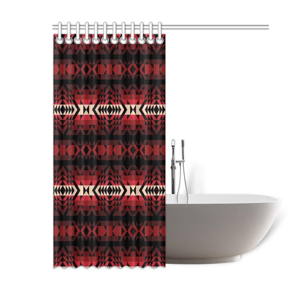 Black Rose Shower Curtain 60"x72" Shower Curtain 60"x72" e-joyer 