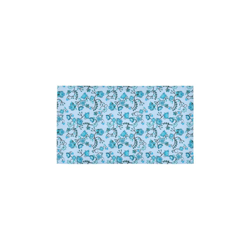 Blue Floral Amour Bath Rug 16''x 28'' Bath Rug 16''x 28'' e-joyer 