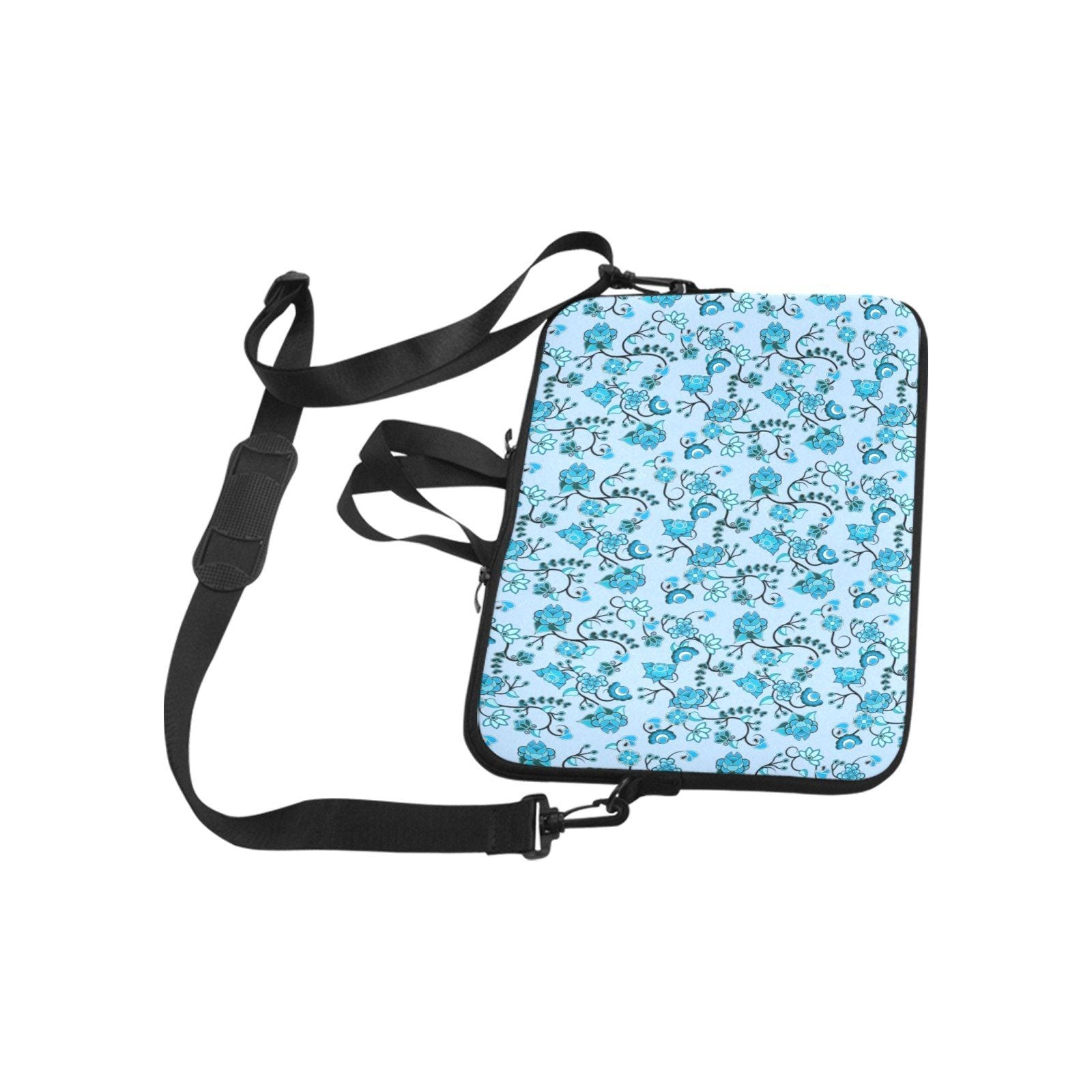 Blue Floral Amour Laptop Handbags 13" Laptop Handbags 13" e-joyer 