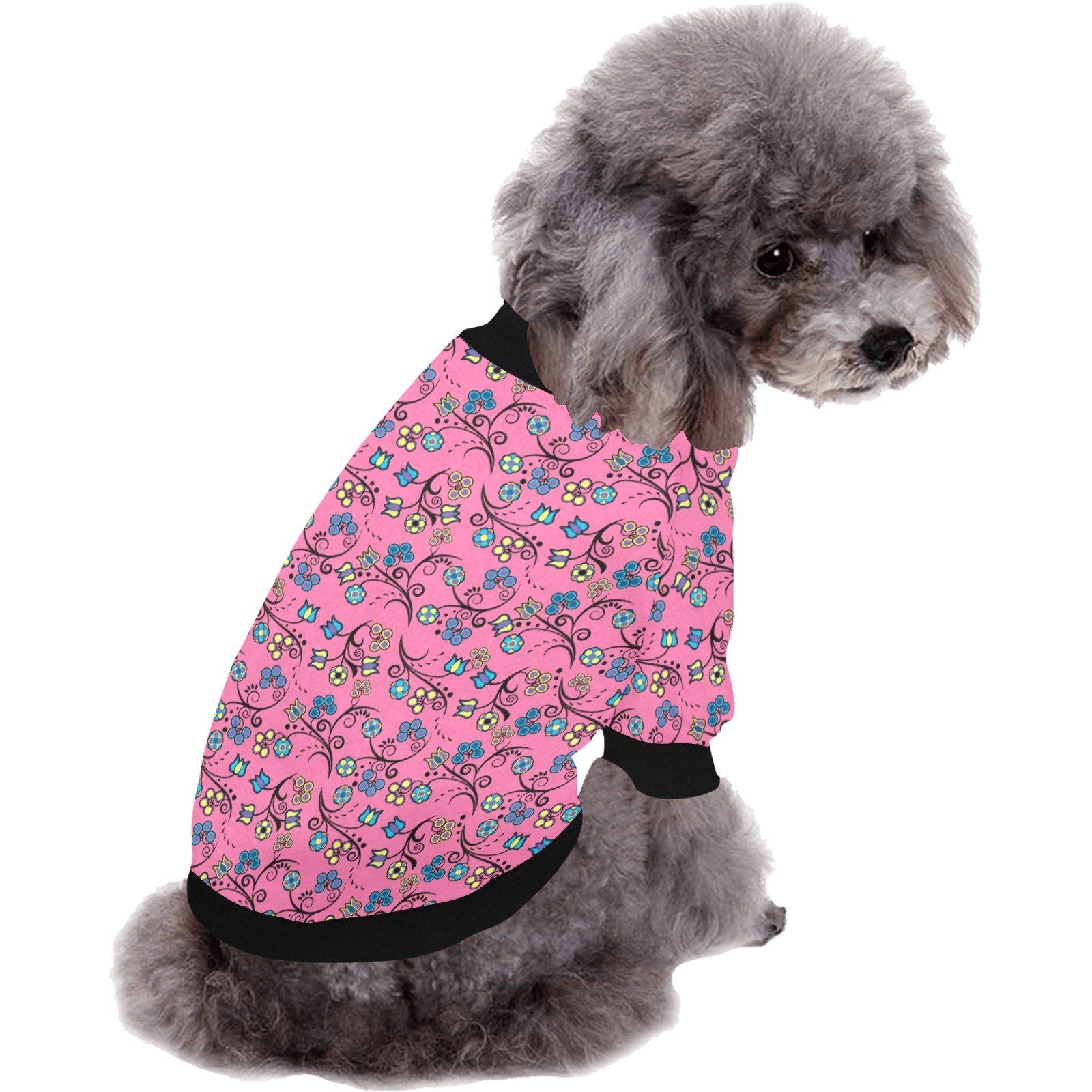 Blue Trio Bubblegum Pet Dog Round Neck Shirt Pet Dog Round Neck Shirt e-joyer 