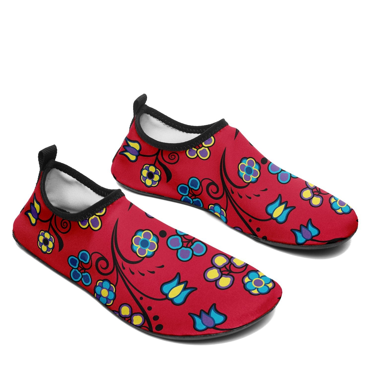 Blue Trio Cardinal Kid's Sockamoccs Slip On Shoes Herman 