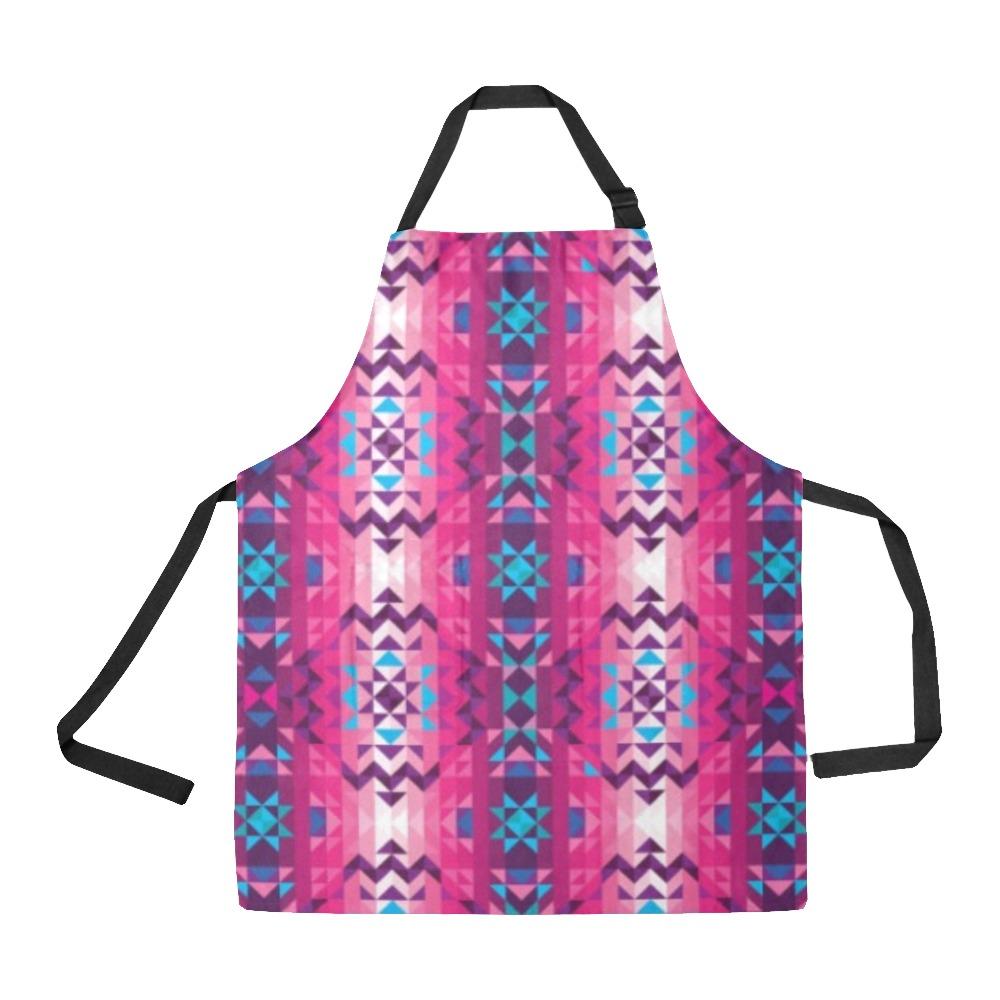 Bright Wave All Over Print Apron All Over Print Apron e-joyer 